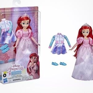 NEW 2021! Disney Princess Comfy Squad Comfy to Classic Ariel Fashion Doll (NIB)